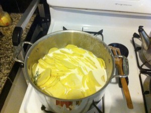 You could boil shoeleather in cream and I'd eat it.